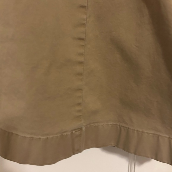 J Crew- city fit- Fitigues skirt, size 12, color khaki. - Picture 8 of 11